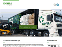 Tablet Screenshot of envira.co.uk